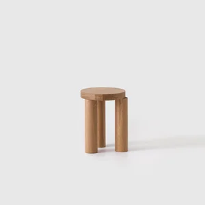 Offset stool オフセットスツール　レジデント Offset Stool + Side Table | Buy Resident online at A+R