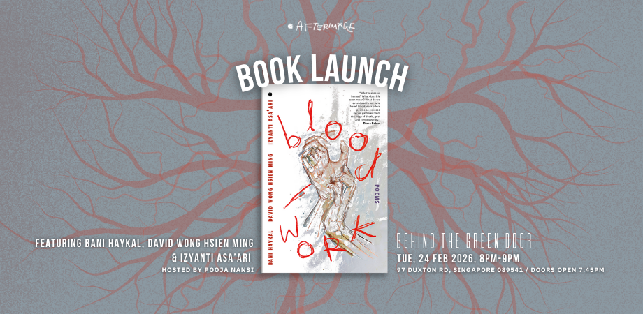 [AFTERIMAGE] blood/work Book Launch