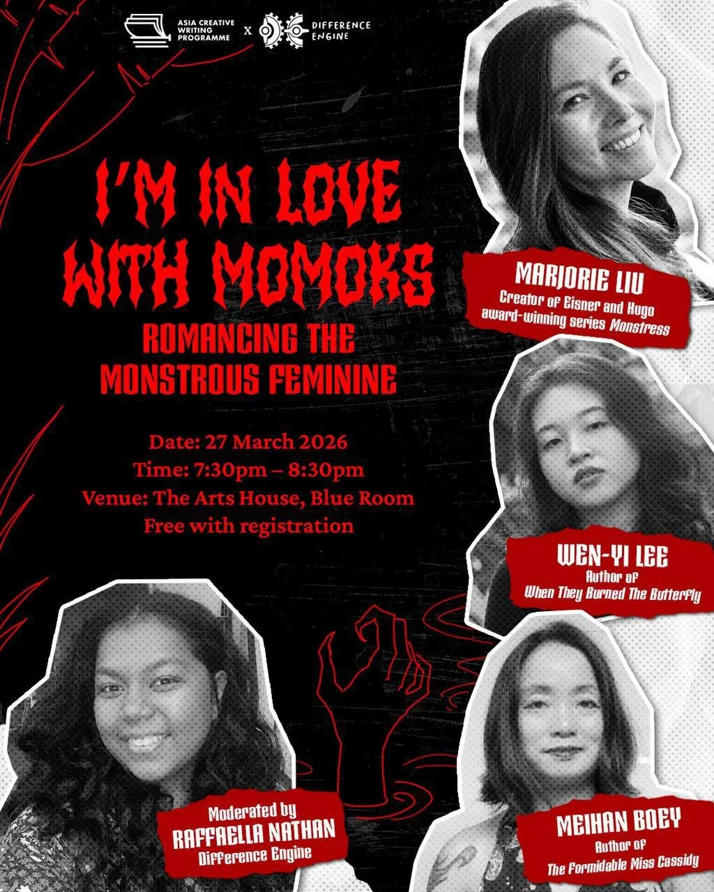 TALK: "I'm In Love With Momoks: Romancing The Monstrous Feminine" (ACWP &amp; Difference Engine)