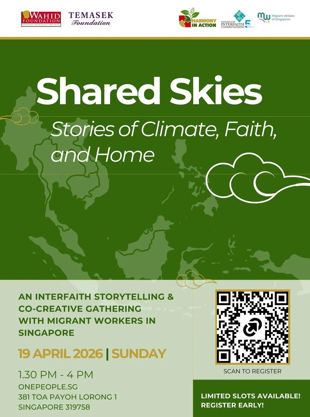 STORYTELLING GATHERING: "Shared Skies: Stories of Climate, Faith, and Home" (CIFU SG x MWS)