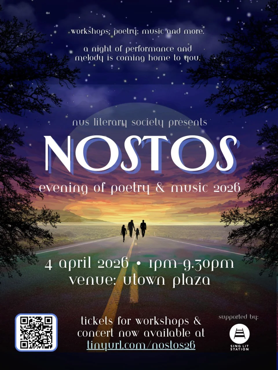 POETRY &amp; MUSIC EVENING: "NOSTOS" (NUS Literary Society)