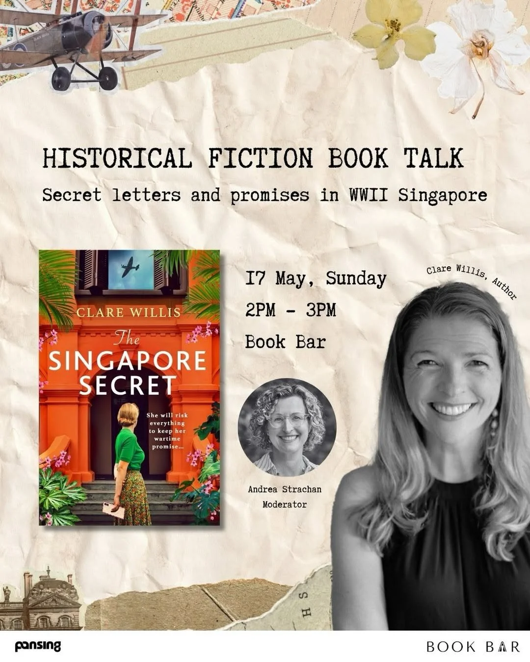 BOOK TALK: "The Singapore Secret" by Clare Willis (Definitely Books)