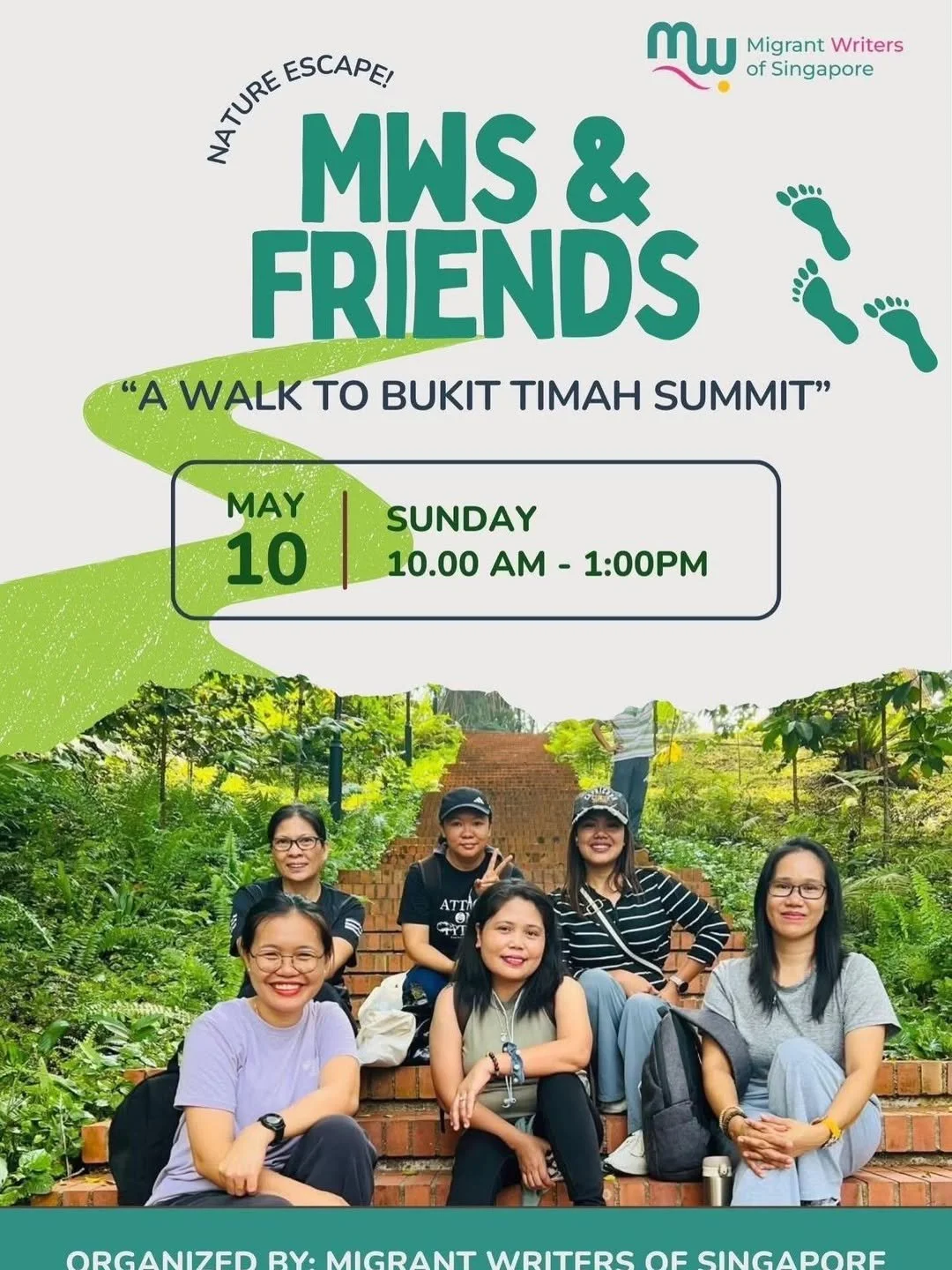 NATURE WALK: MWS &amp; Friends: "A Walk to Bukit Timah Summit" (Migrant Writers of Singapore)