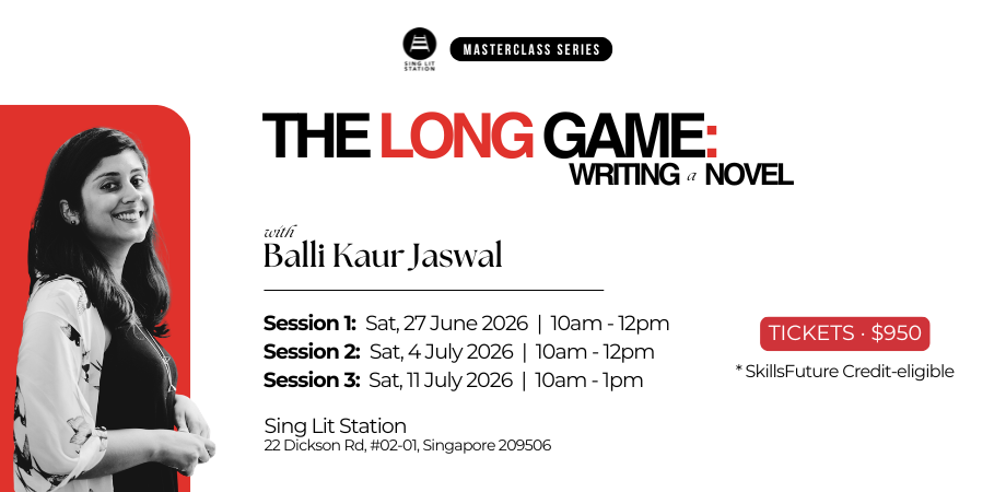 SLS MASTERCLASS SERIES: "The Long Game: Writing a Novel" by Balli Kaur Jaswal (Session 1)