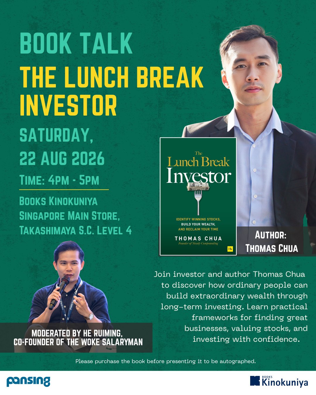 BOOK TALK: "The Lunch Break" by Thomas Chua (Definitely Books)