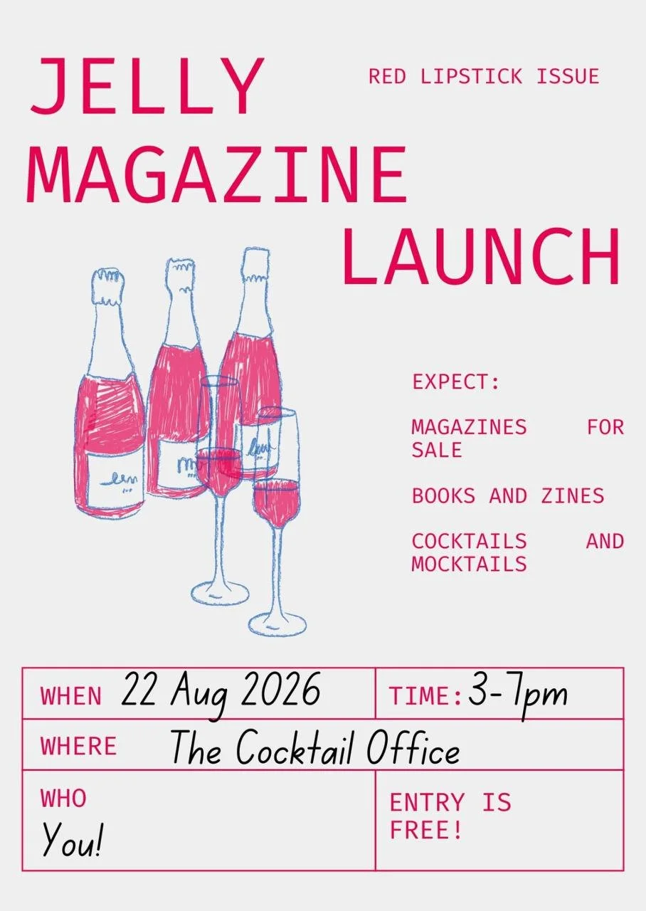 JELLY MAGAZINE LAUNCH: Red Lipstick Issue