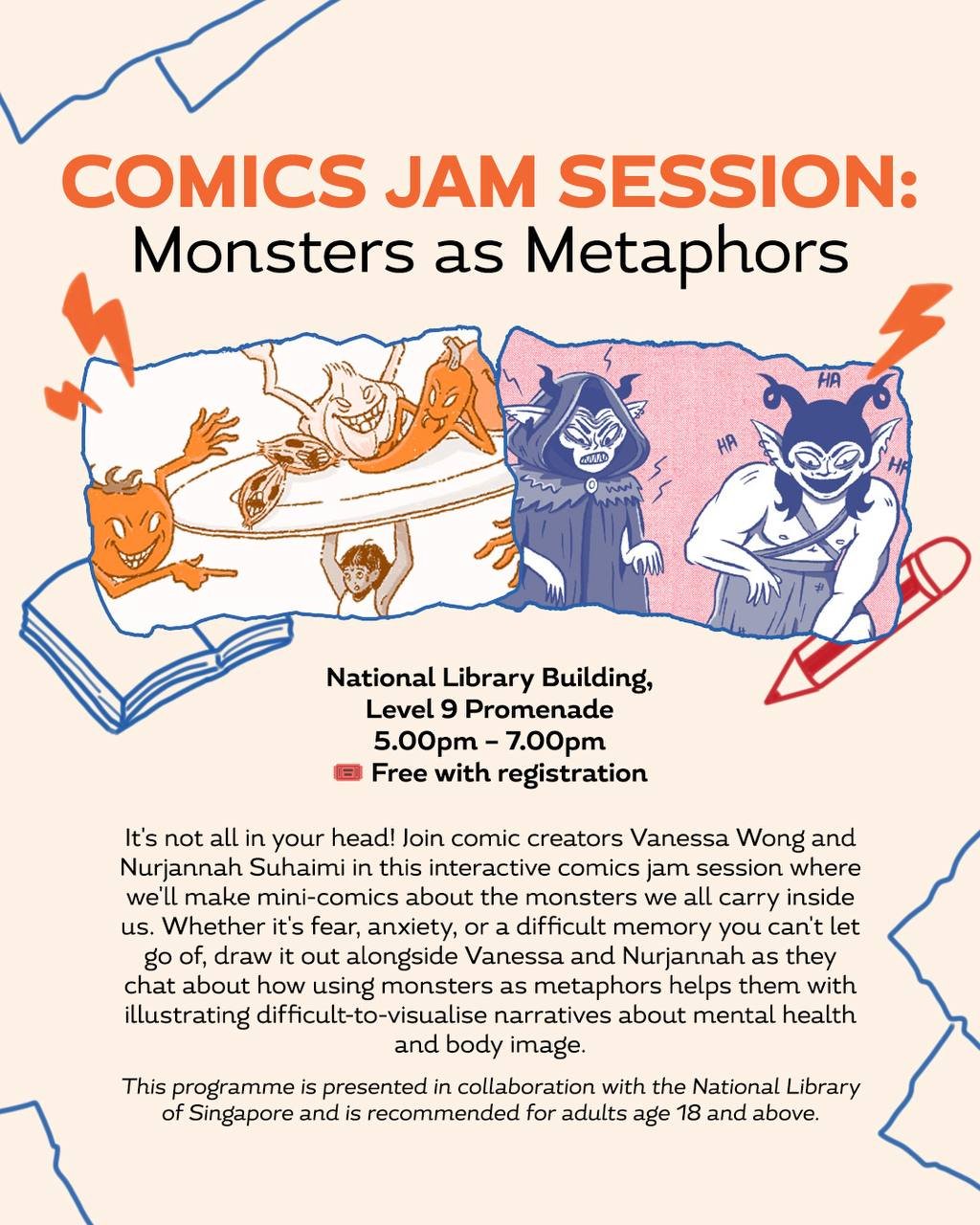 COMICS JAM SESSION: Monsters as Metaphors (Difference Engine)