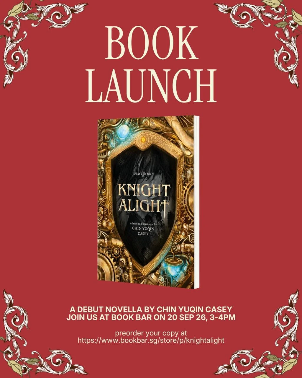 BOOK LAUNCH: "Knight Light" by Chin Yuqin