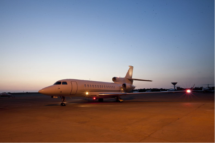 Dassault Falcon 7X aircraft available for lease from February