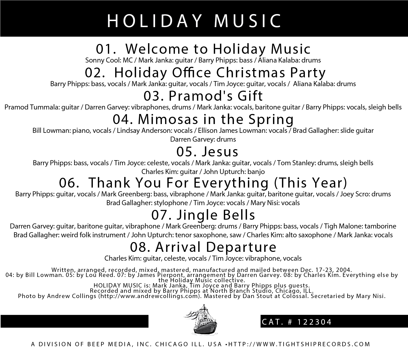 Holiday Music • 2004 back.jpg
