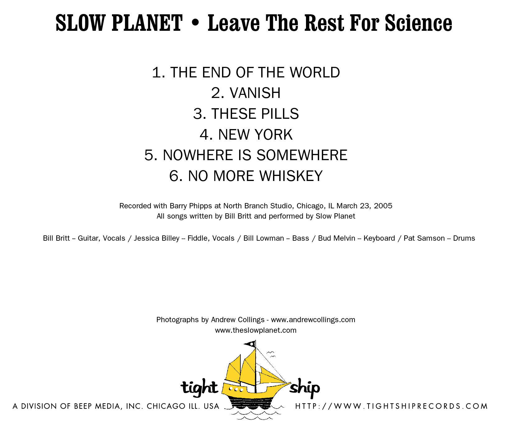 Slow Planet • Leave The Rest For Science.jpg