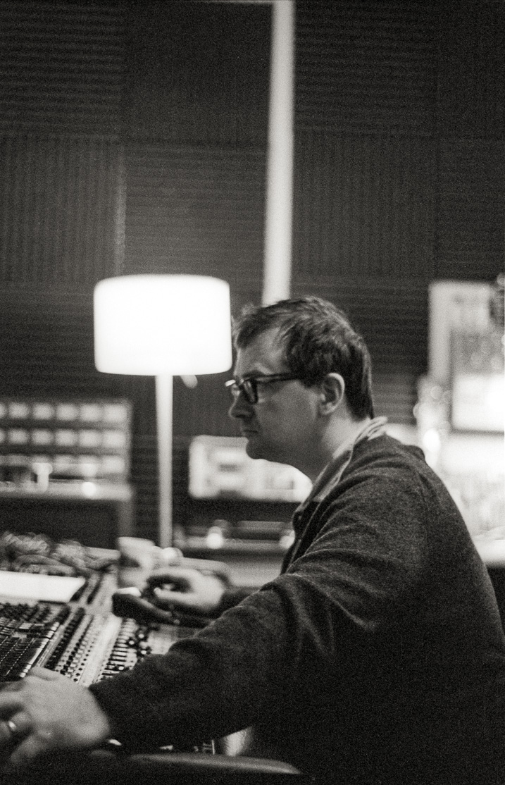  Barry recording at North Branch Studio 