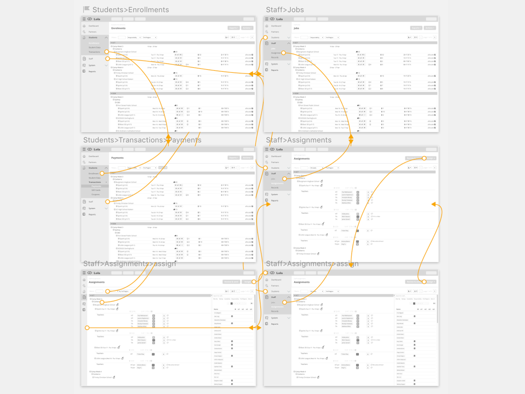 Navigation prototype