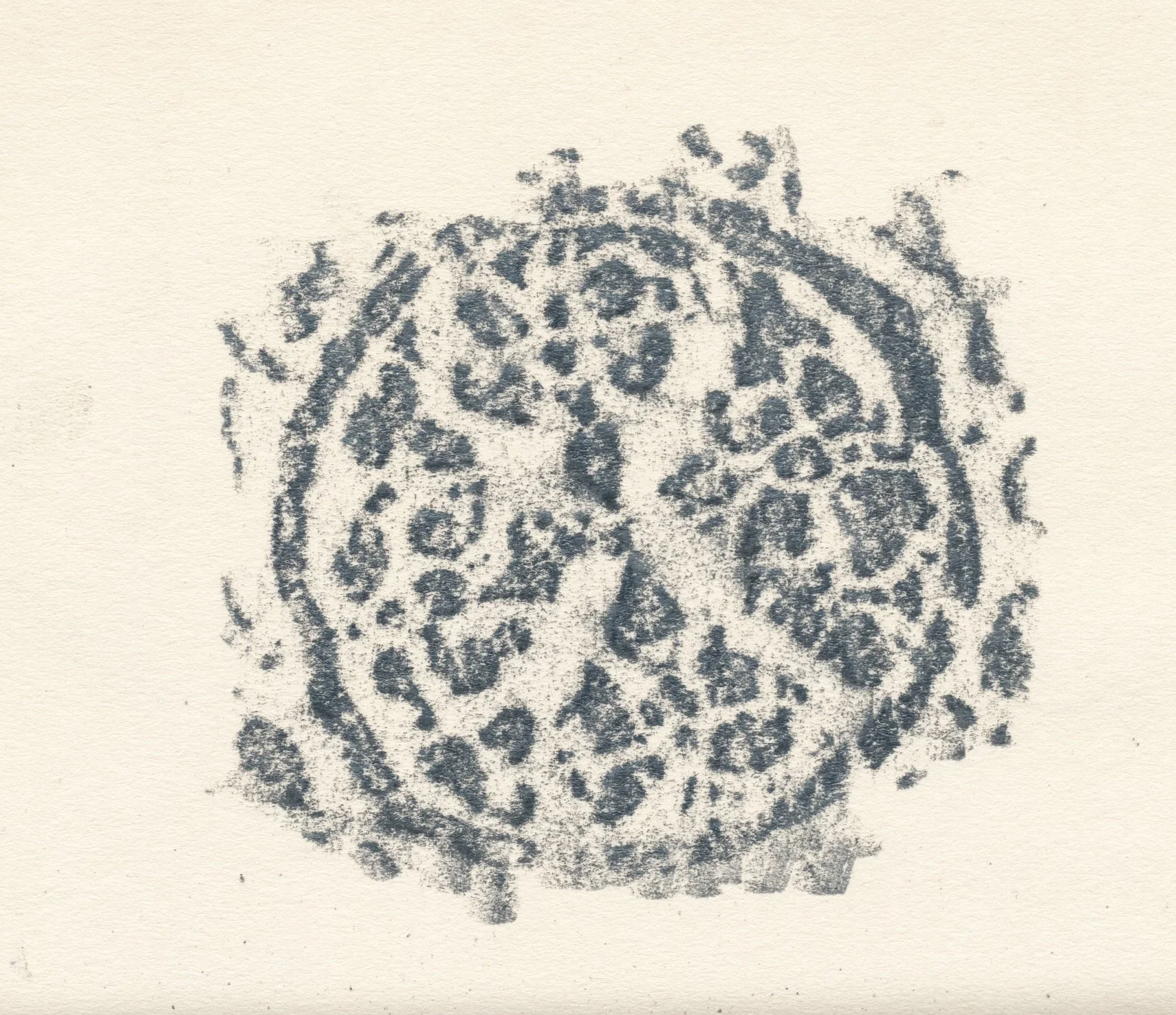 Angkor Wat  temple rubbings  5 1/4”x 8 1/2”