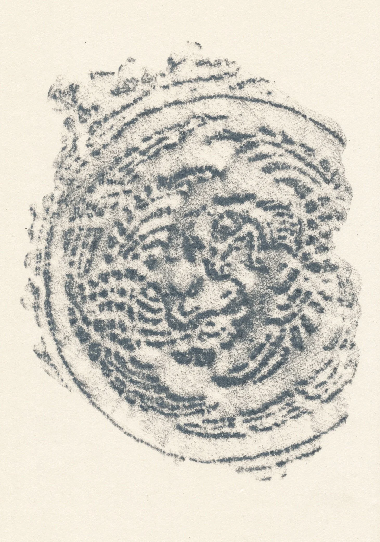 Angkor Wat  temple rubbings  5 1/4”x 8 1/2”