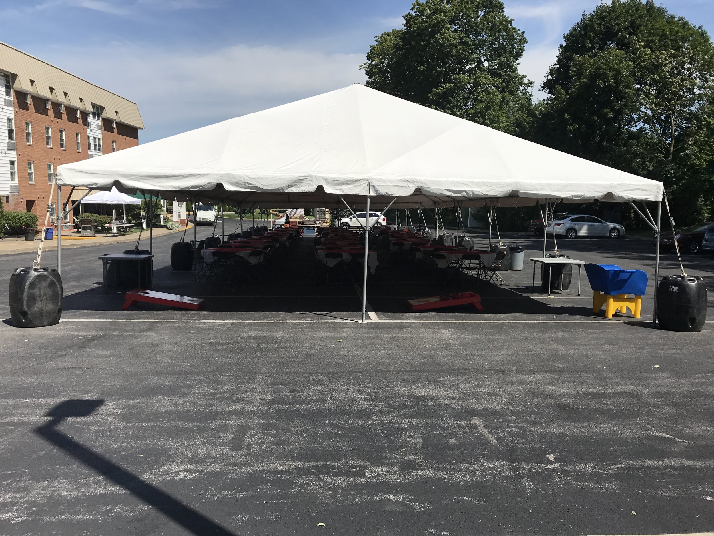 Summer-Fest 2017 The Tent Before the Event Starts.JPG