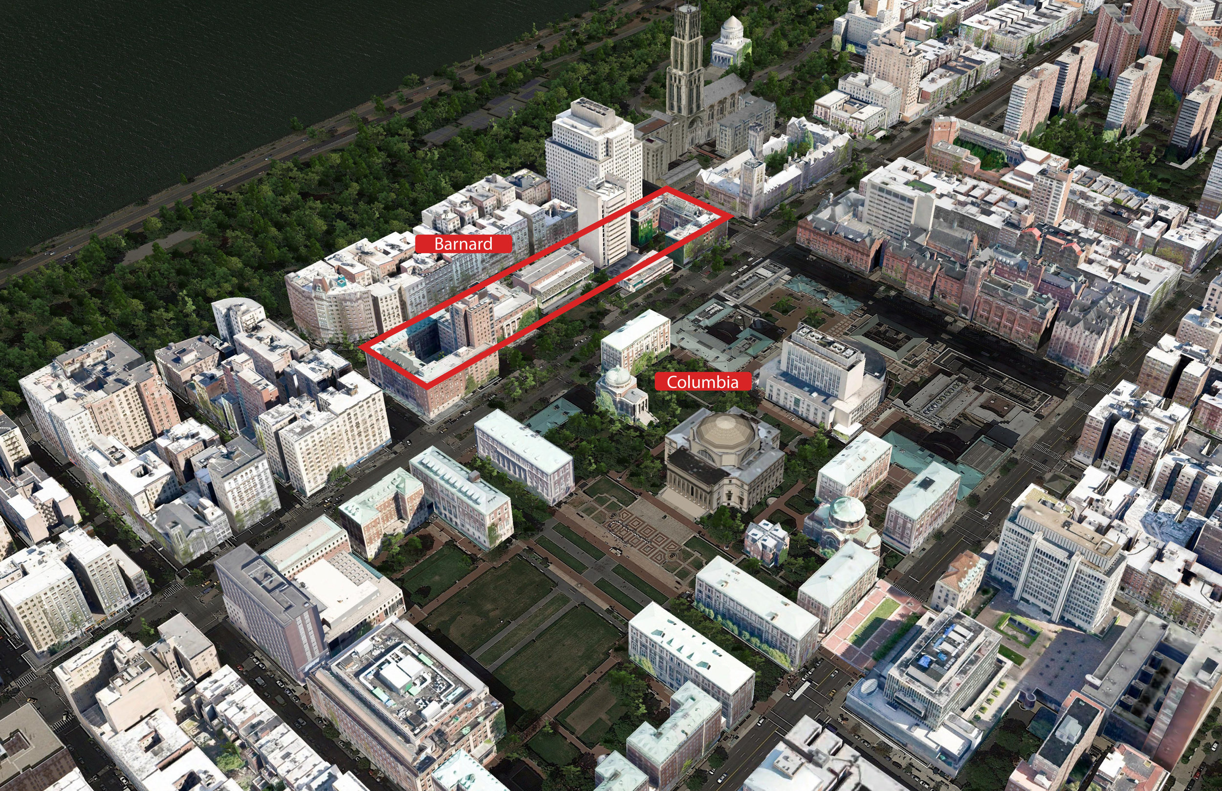 Barnard College Master Plan New York, NY Our architectural master plan and space program for Barnard College outlines a set of long-term physical growth recommendations in support of the College’s Strategic Plan. New learning, assembly, dining,