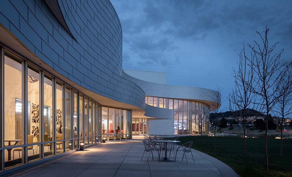Ent Center for the Arts University of Colorado, Colorado Springs The Ent Center for the Arts is located on the University of Colorado, Colorado Springs Campus, across from University Village and Nevada Avenue . A popular destination for recreatio