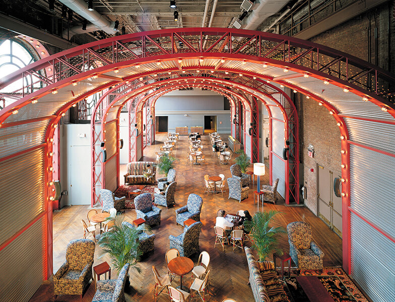 BAMCafe and BAM Rose Cinemas Brooklyn Academy of Music Brooklyn, NY The Brooklyn Academy of Music (BAM), originally designed by architects Herts & Tallant, is America’s oldest performing arts center. As part of its overall renewal plan, our f