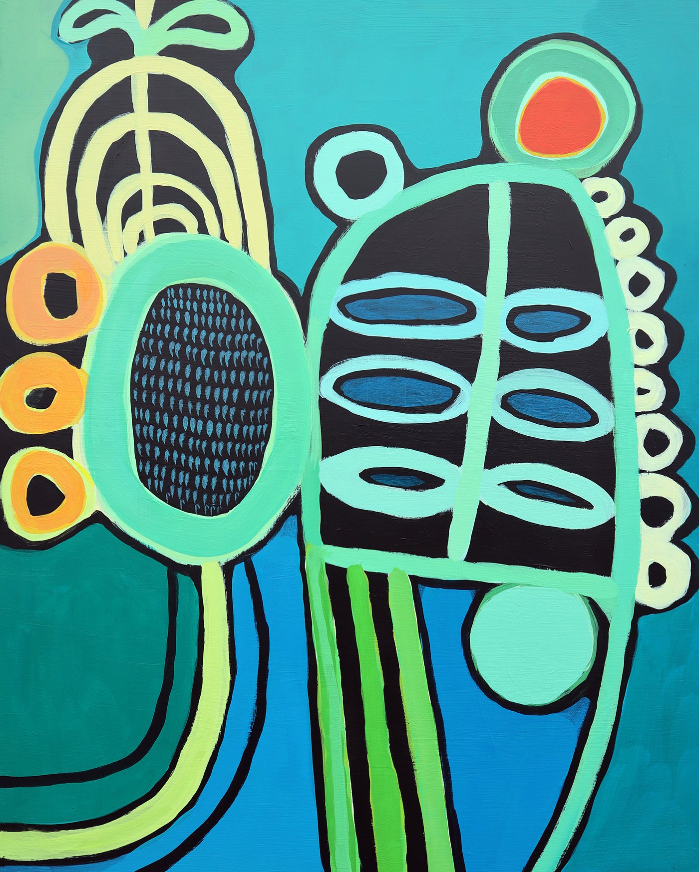 Two Figures Connected