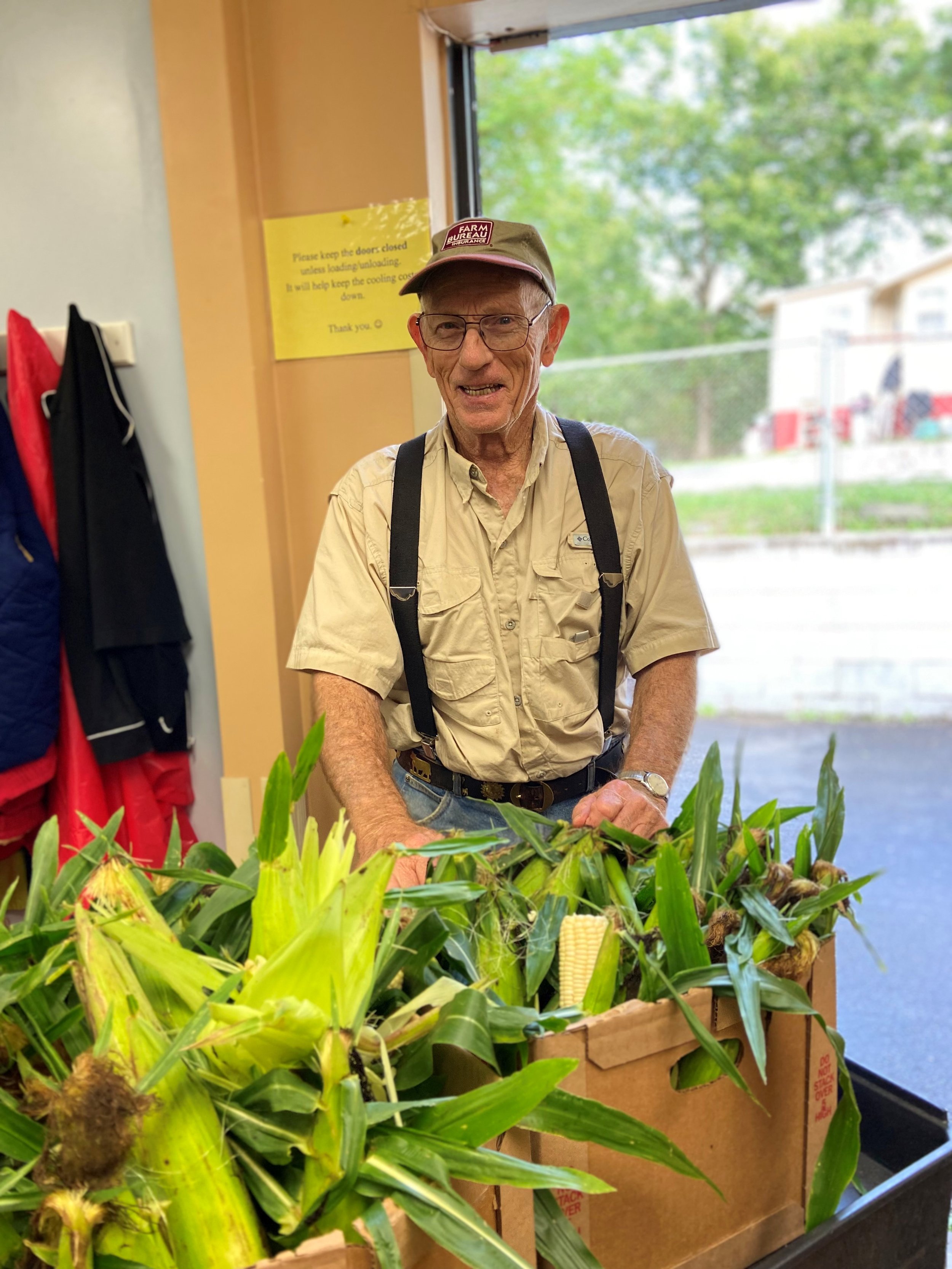 Carroll Parker, donated 120 pounds of corn.jpg