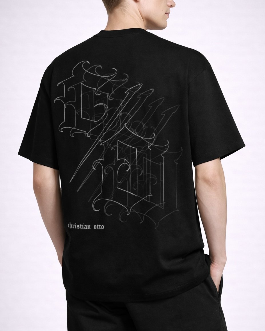 Christian Otto, Los Angeles based Tattoo Artist, C/O Premium T-Shirt