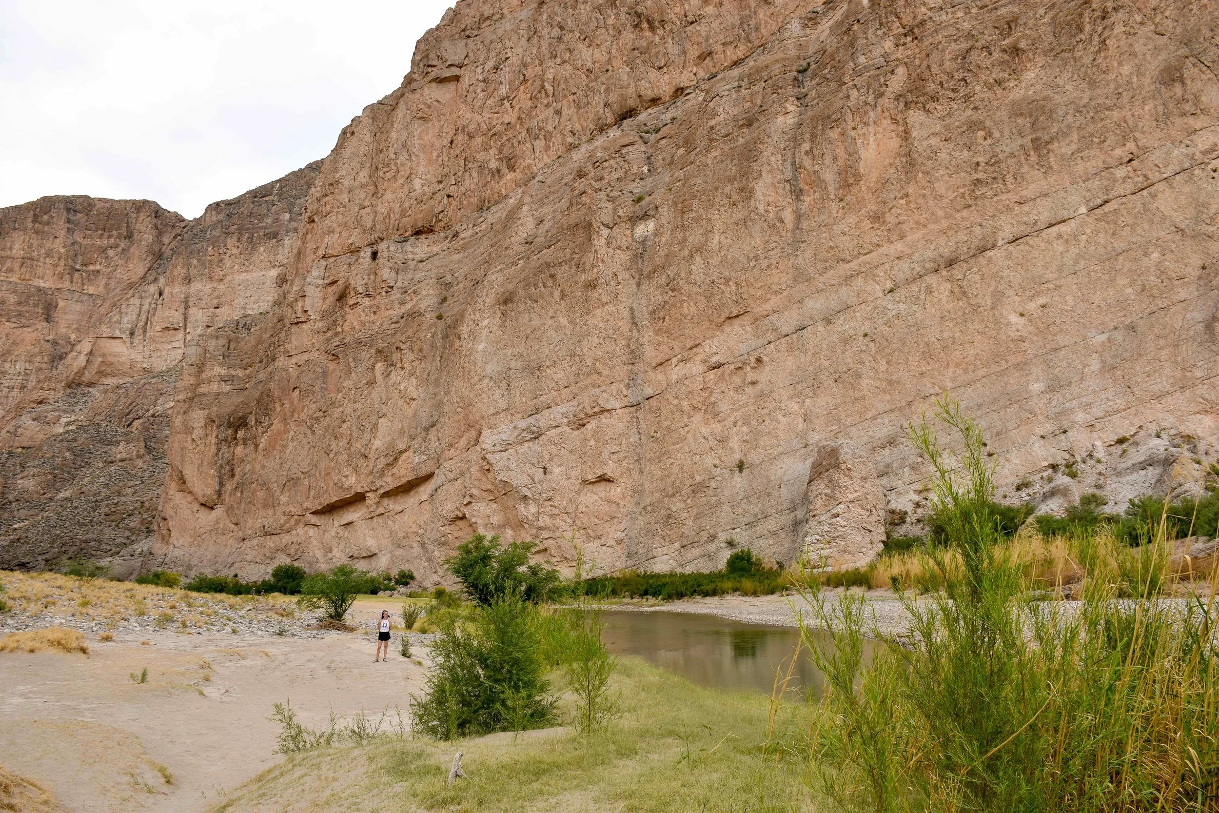 MASSIVE BOQUILLOS CANYON, CARVED BY THE RIO GRANDE