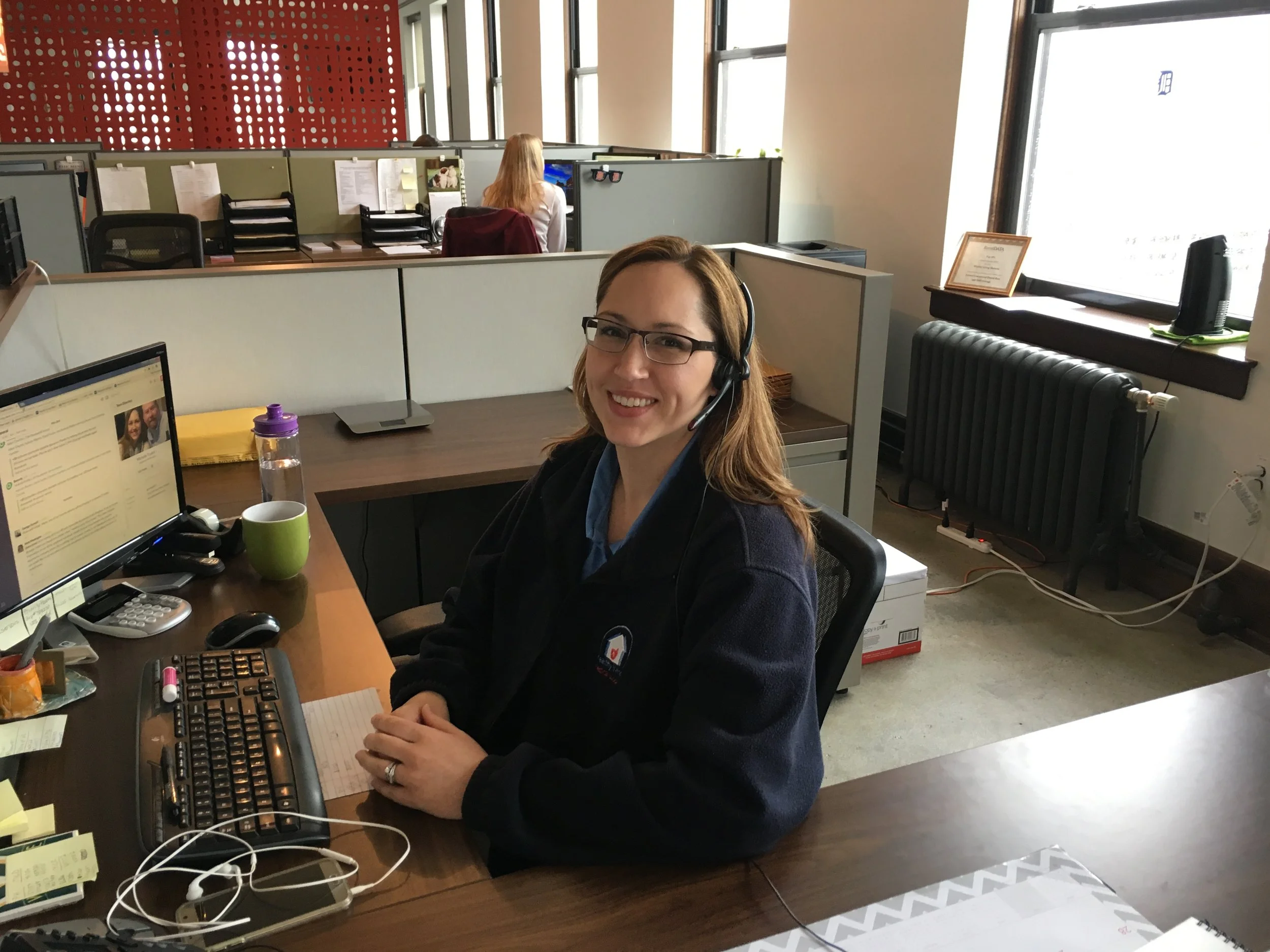Michelle, our insurance verification expert.