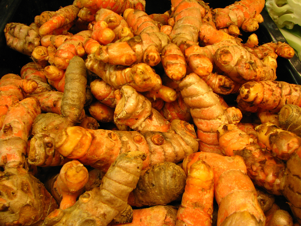 Turmeric root - Image courtesy of Melanie Cook (Flickr)