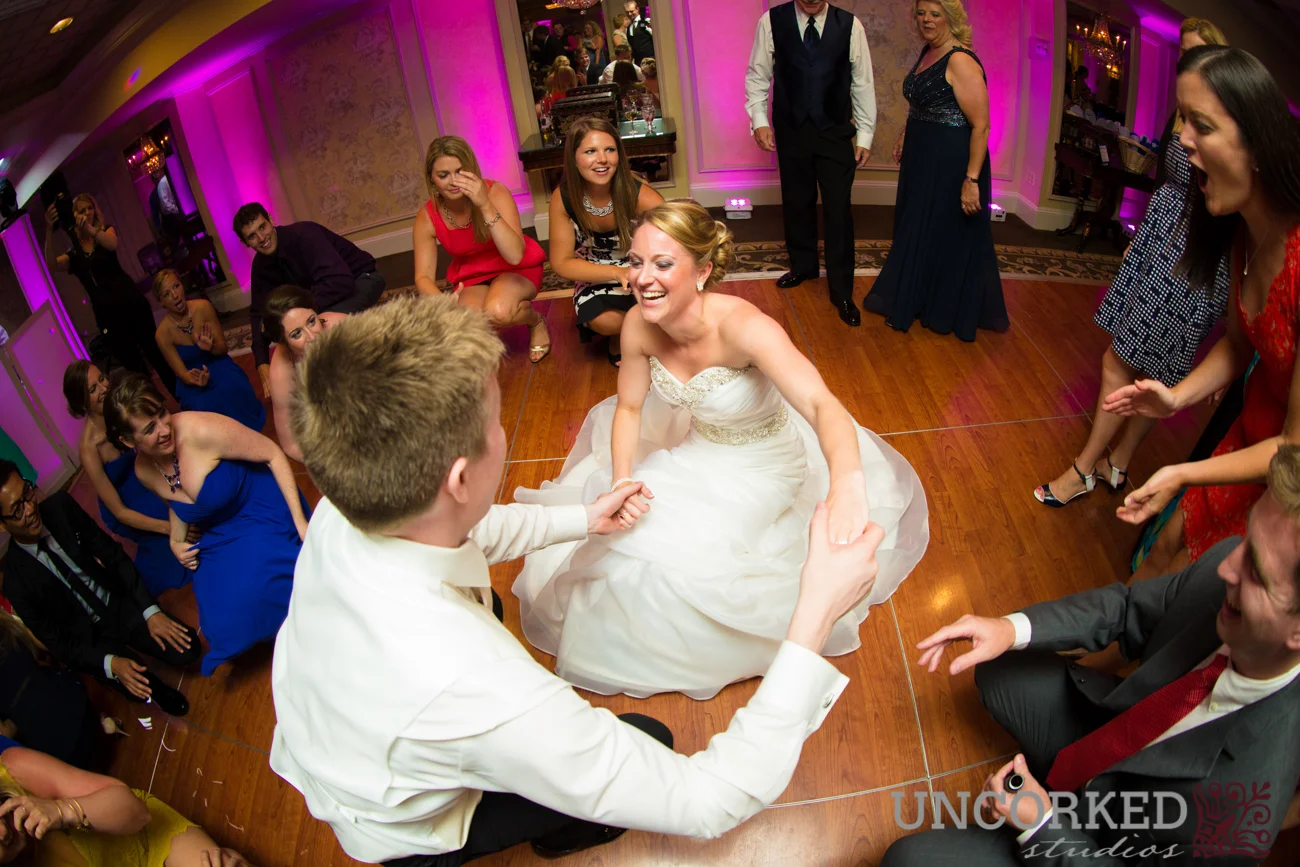 Reception lighting and dance floor
