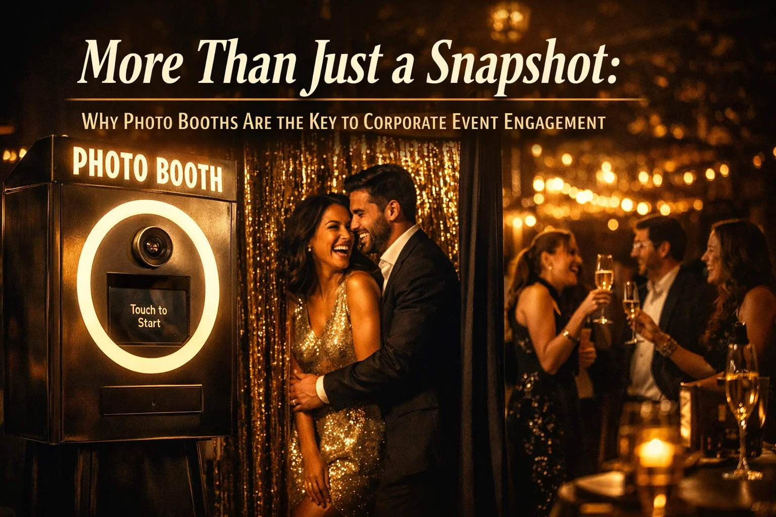 More Than Just a Snapshot: Why Photo Booths are the Key to Corporate Event Engagement