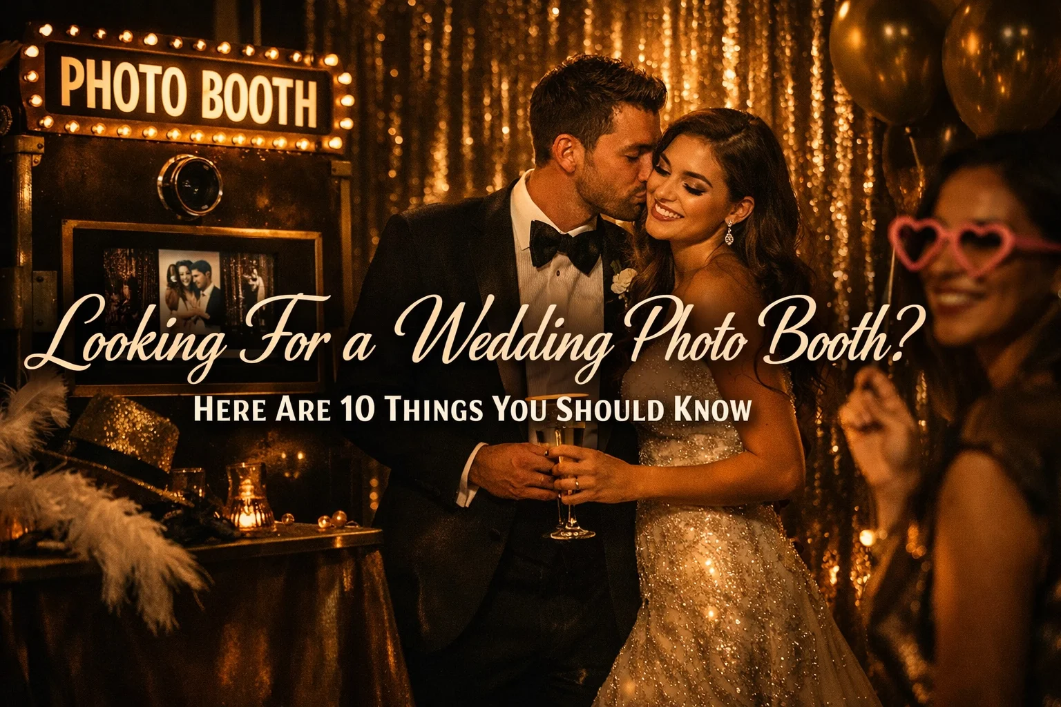 Looking For a Wedding Photo Booth? Here Are 10 Things You Should Know