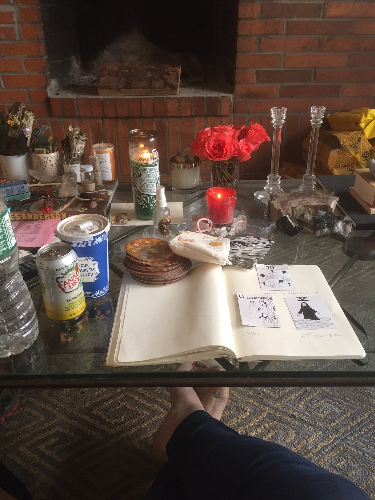 My very glamorous "office", alt title instagram is a lie. 