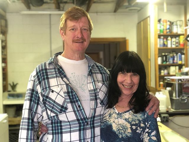 Yaffa &amp; Jeff Todd (@yaffatoddjefftodd) are always striving to evoke the same feelings of awe people have when looking at natural wonders through their glass pieces. Using crystal glass and their own colored glass, they create sculptures and forms