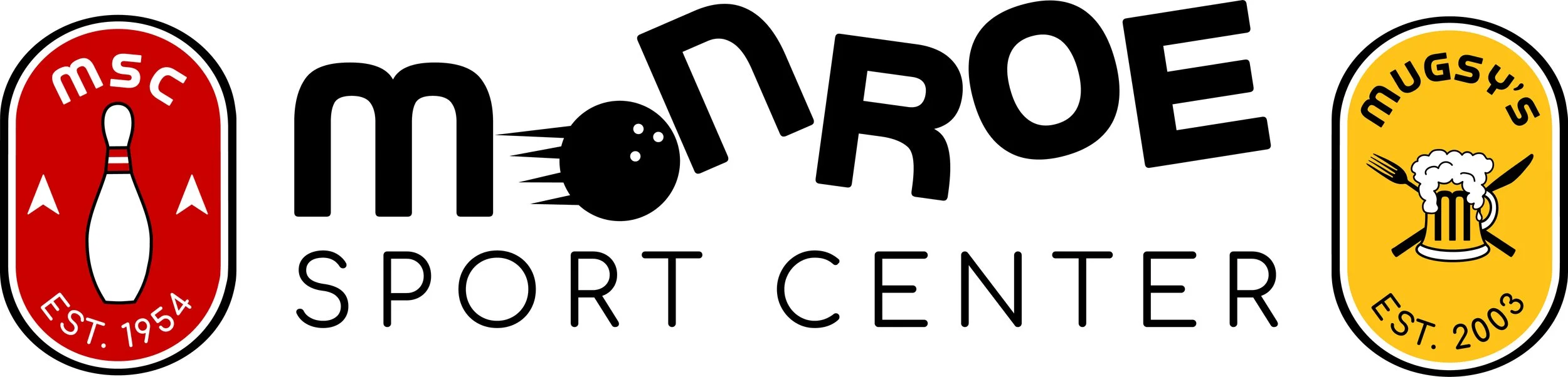 Logo Reveal Monroe Sport Center + Mugsy's Sports Grille & Bar — Paper