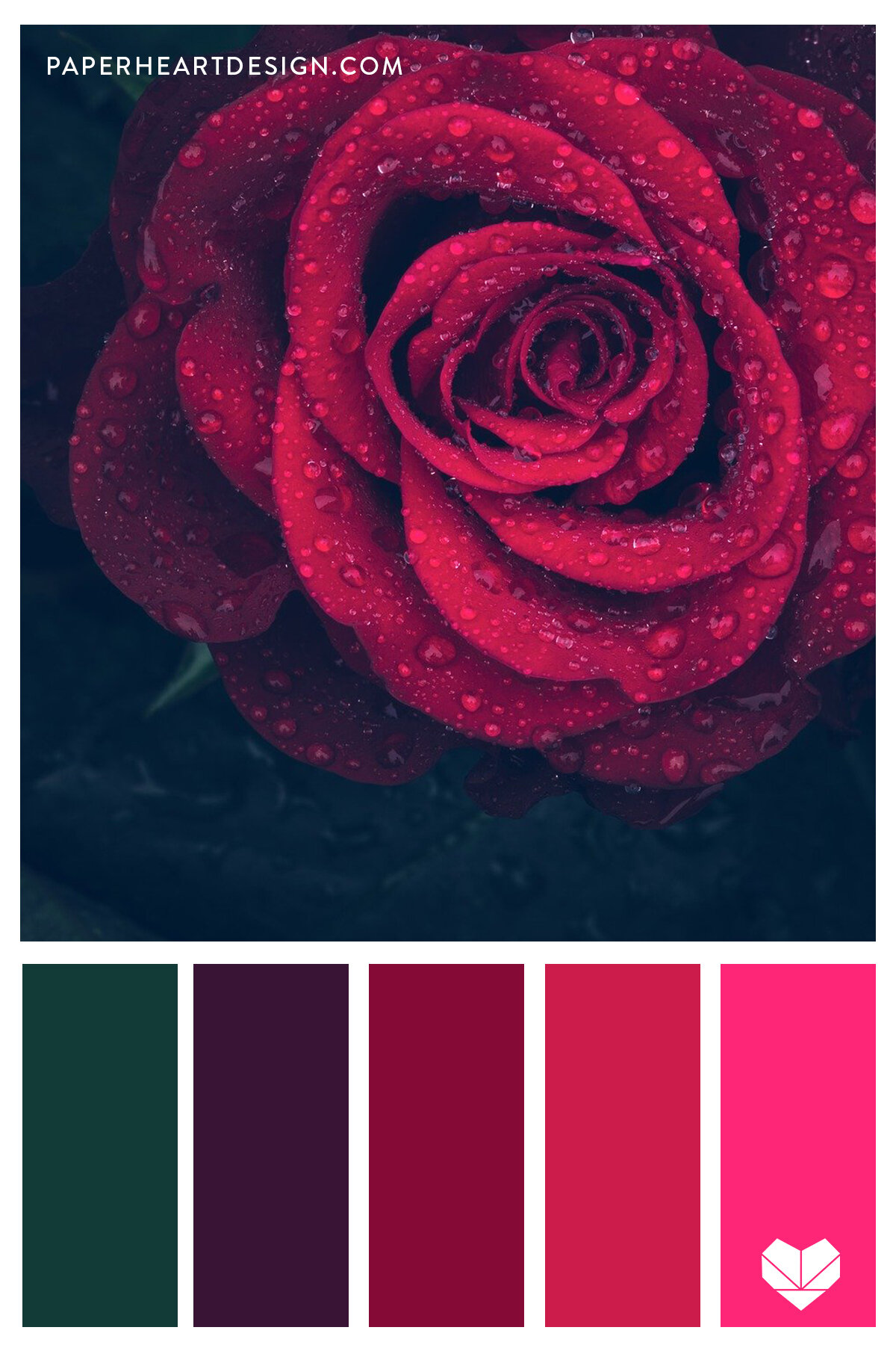 Color Palette: Radiant — Paper Design