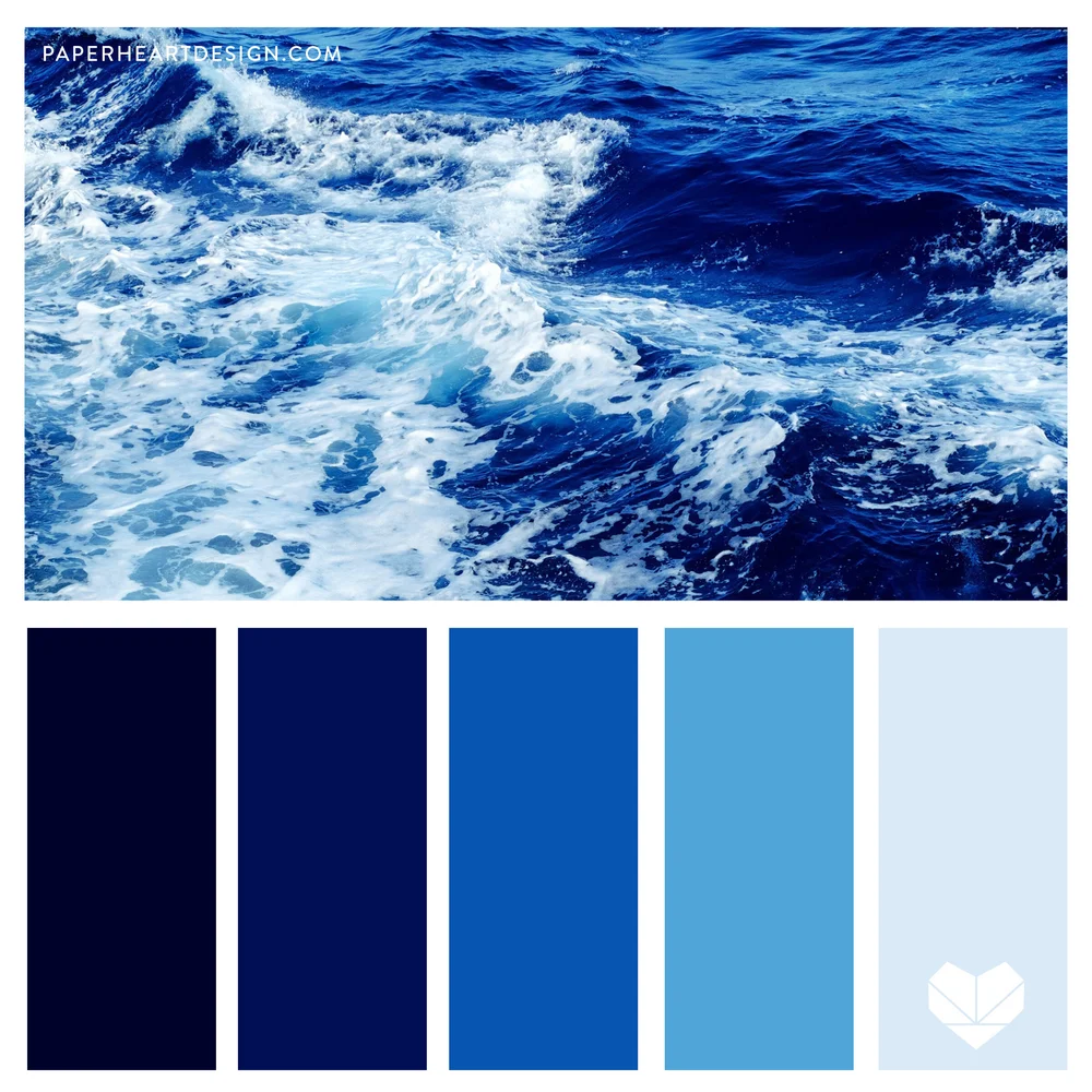Dark Blue Color Palette