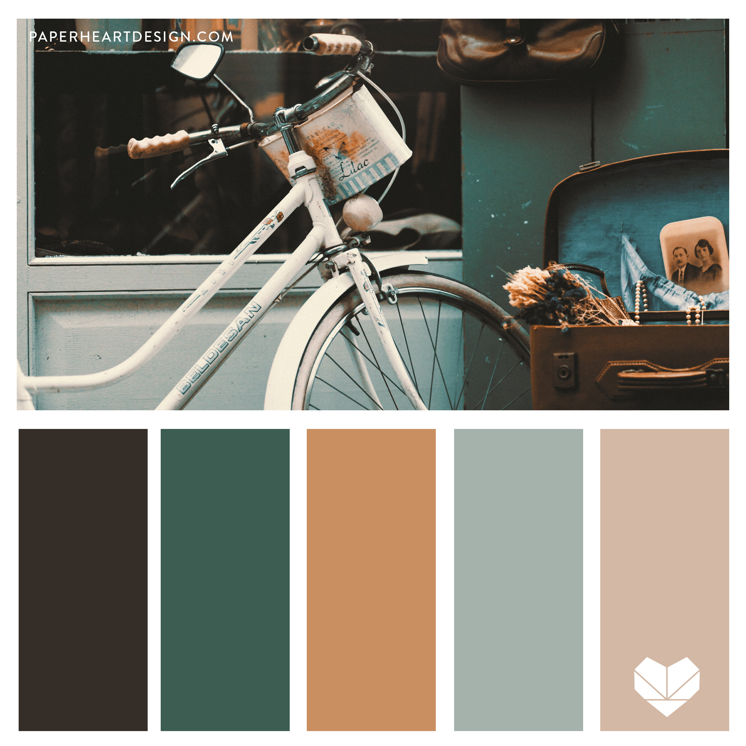 vintage color palette code