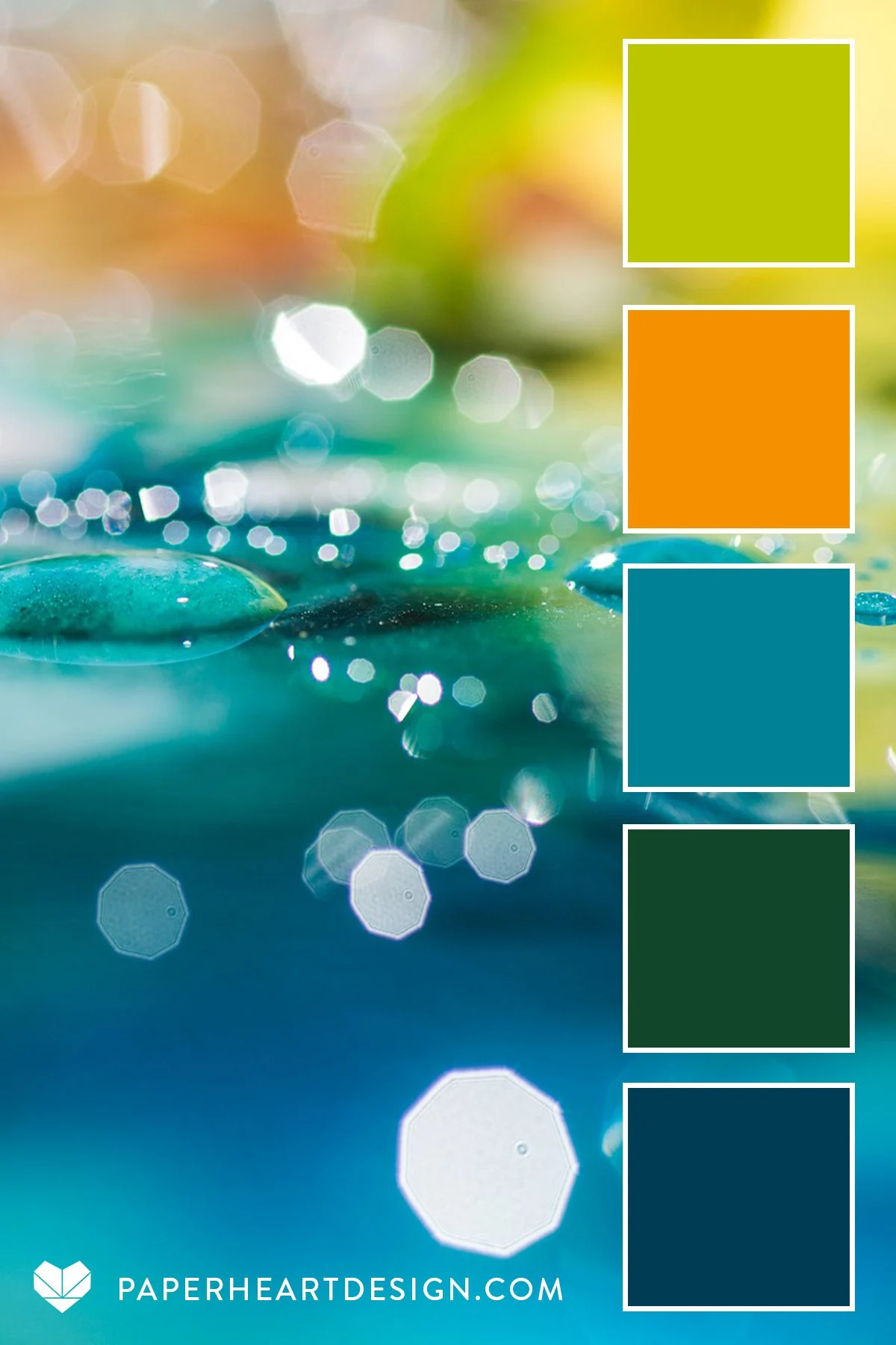Color Palette: Macro Moisture — Paper Heart Design Co.