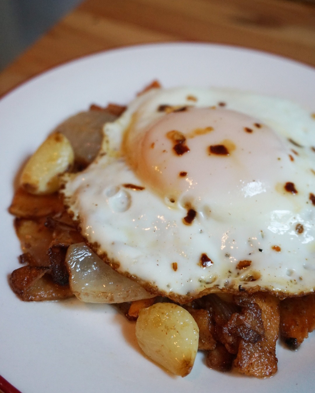 The internet warned me I'd reach a place where eggs were repulsive. And guess what? I DID!