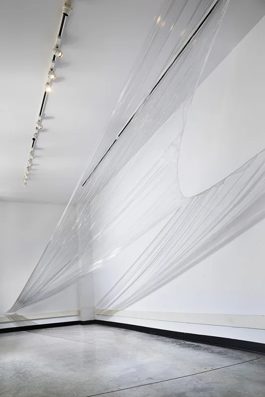   Plastic Wrap Field , 2014 Inkjet Print, 26 x 40in Studio Studies, Amanda Arcuri 