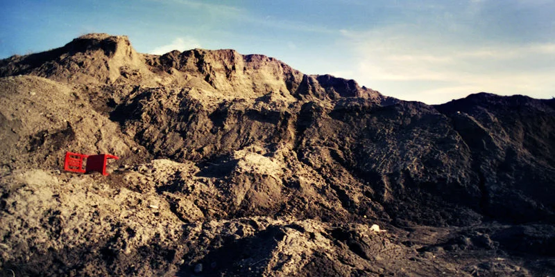 Soil, 2006 Traditional Chromogenic Print, 13 x 6in (ed. 15) Red Chair, Amanda Arcuri