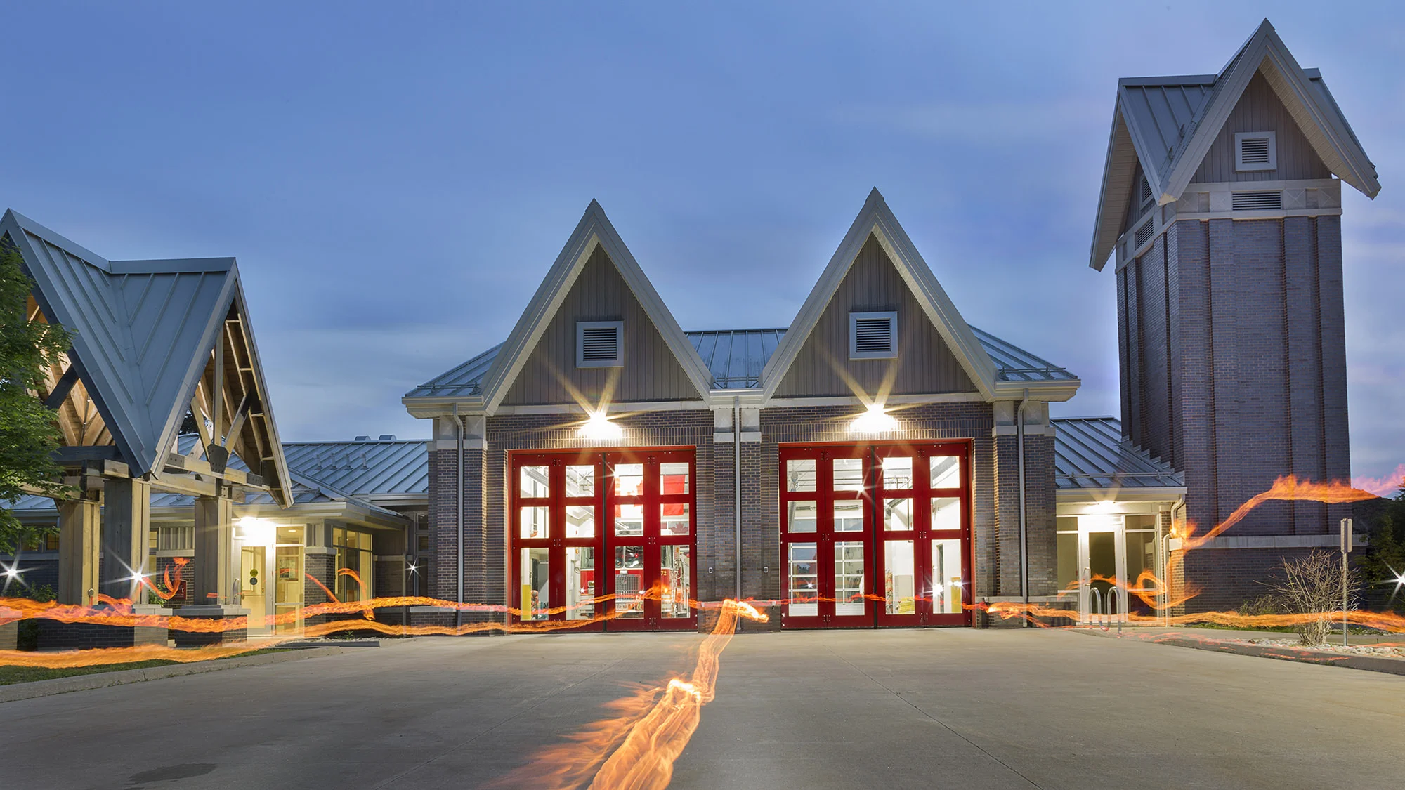 Fire Station 02 Vaughan, Ontario, Canada. 2018 Commissioned by the City of Vaughan, Amanda Arcuri