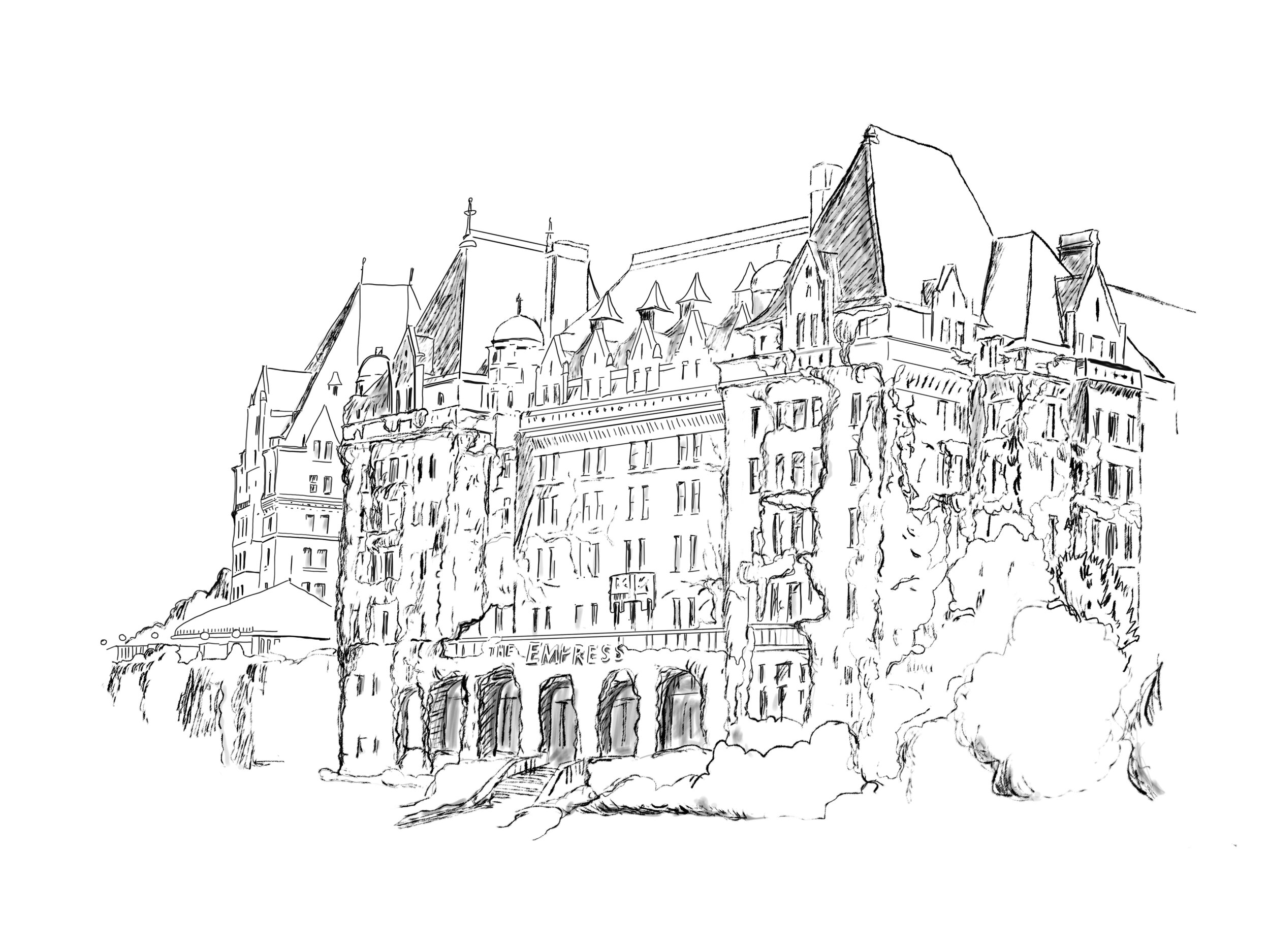 Empress Hotel Victoria BC