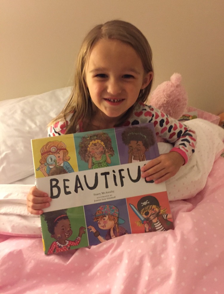 From Jill Merkle on Twitter. They read the book on International Women's Day.