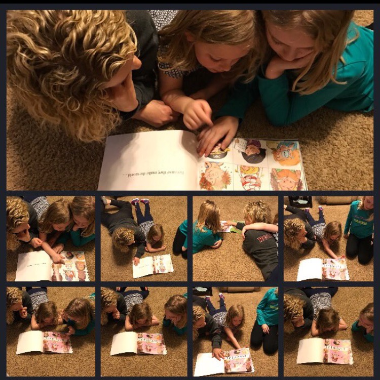 From Shelly Moses on Twitter who wrote: Blessed to share it with my BEAUTIFUL girls!