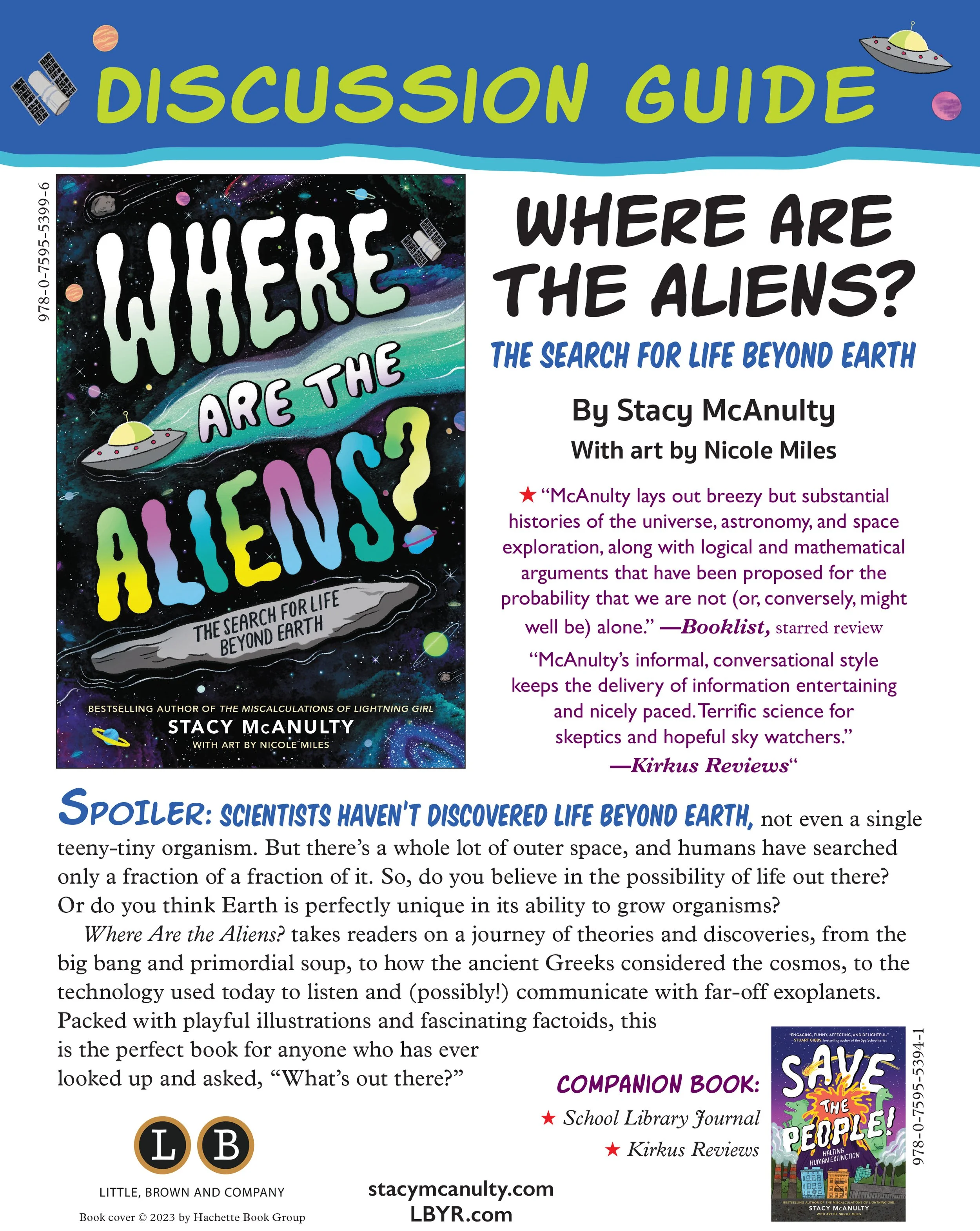 Where are the Aliens? — Stacy McAnulty