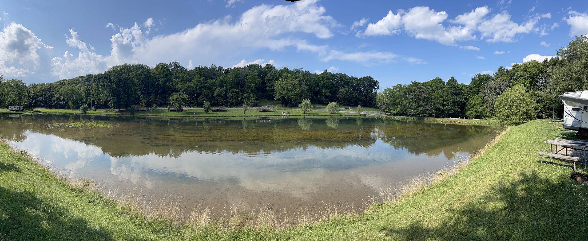 Lake Kerplonken is a great place to relax and fish