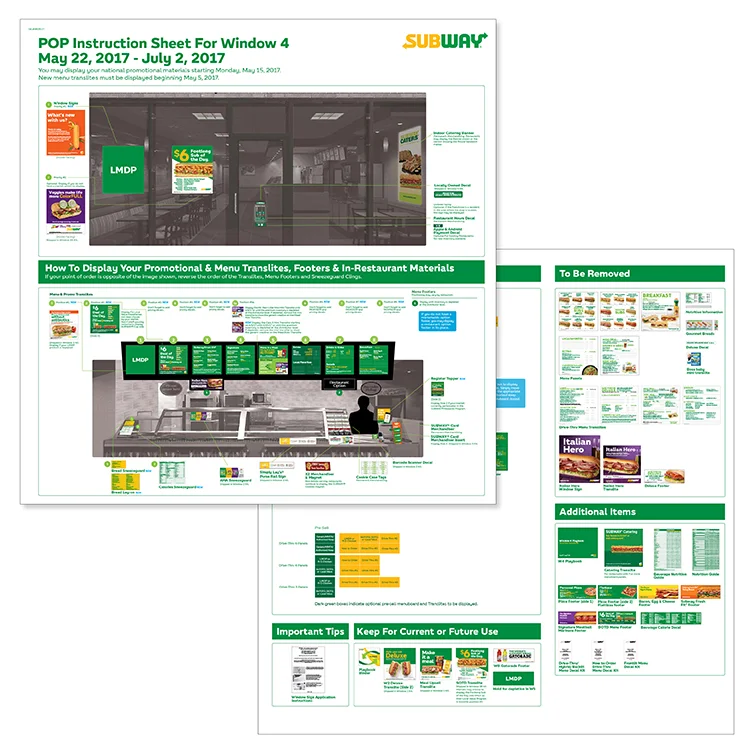 POP (Campaign Window) Instruction Sheet
