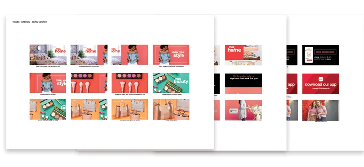 Spring digital monitor storyboard